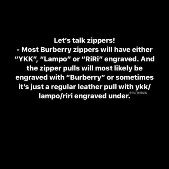 LEARN HOW TO AUTHENTICATE BURBERRY - Picture 14 of 16